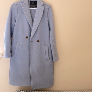 Jcrew Daphne Italian Boiled Wool Topcoat